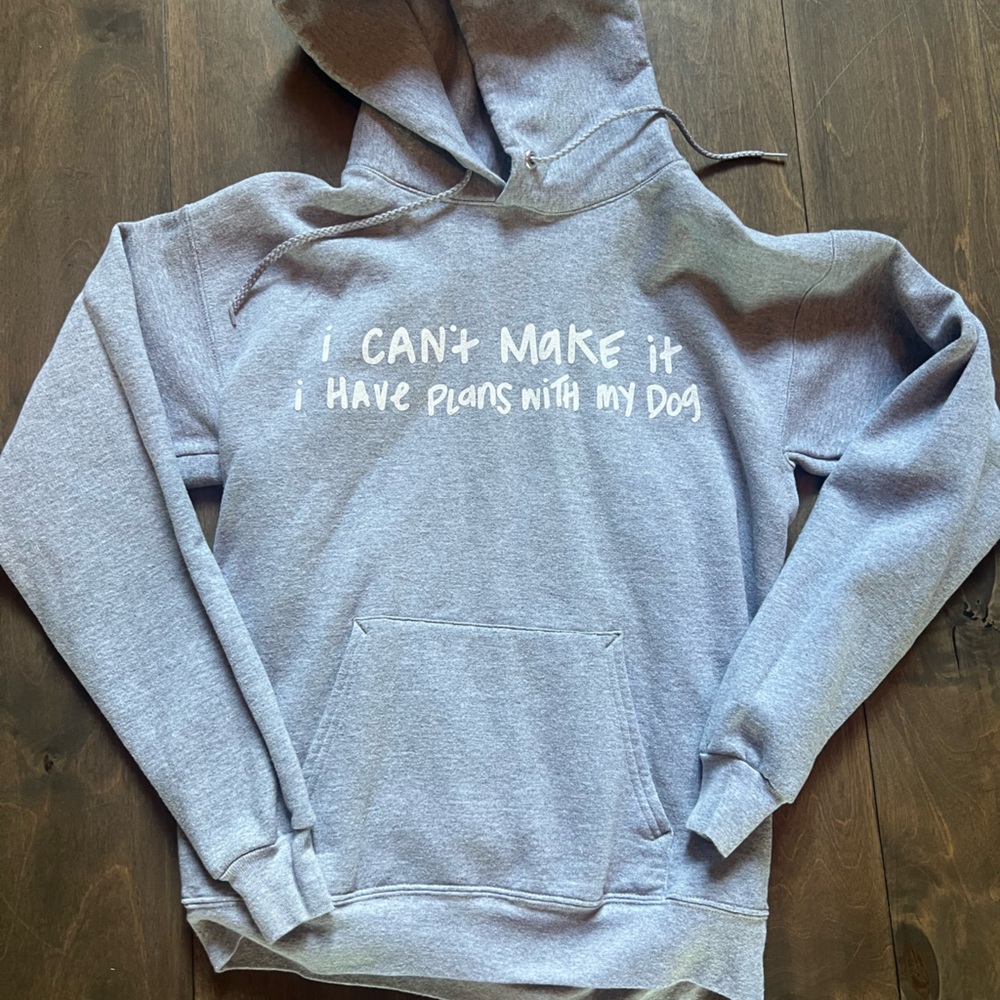 Gray women’s hoodie